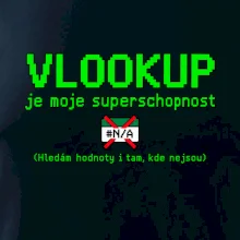 Vlookup moje superschopnost