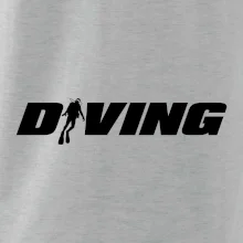 Diving nápis potápěč