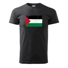 Palestina vlajka - odřená Palestina vlajka - odřená