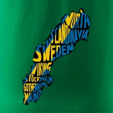 Mapy - názvy měst - Švédsko