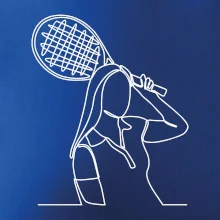 Tenistka  jednim tahem