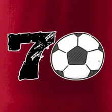Fotbal kulaté narozeniny 70
