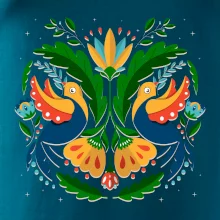 Folklor - dvě holubice