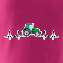 Traktor barevný ekg