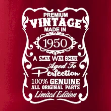 Vintage Etiketa - 1950