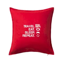 Eat sleep travel - Velký  přívěs