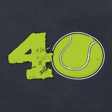 Tenis kulaté narozeniny 40