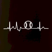 EKG baseball míček