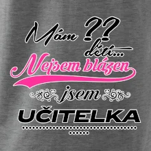 Mám ?? dětí, jsem učitelka (vlactní číslo)