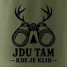 Jdu tam kde je klid dalekohled a paroží