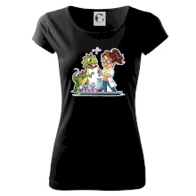 Chemik a dinosaurus - Holka