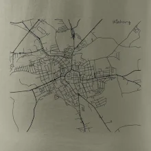 Mapy měst černobílé Klatovy