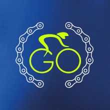 GO cyklista (fluo potisk)