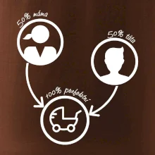 50% máma 50% táta = 100 perfektní