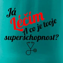Já léčím - tvoje superschopnost? Šikmý nápis
