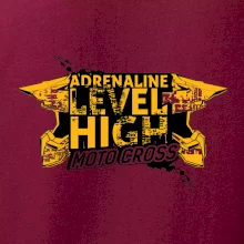 Motocross adrenaline level high