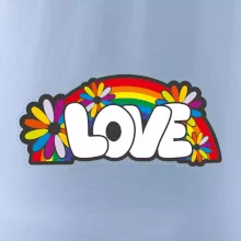 Love s duhou v pozadí