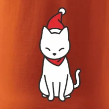 Vánoční kočka sedící