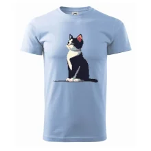 Mourovatá kočka pixel