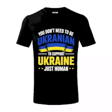 You don't need to be Ukrainian to support Ukraine just human