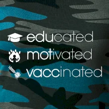 Educated motivated vaccinated