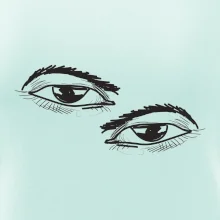 Párovy motiv - oko přimhouřené