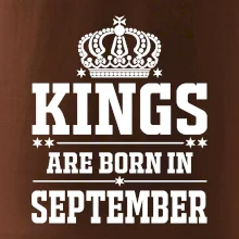 Kings are born in September