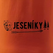 Jeseníky nápis