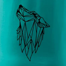 Geometrie - vlk - vyjící