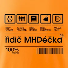 Čárový kód -  Řidič MHD