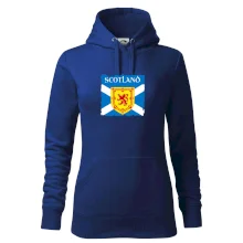 Skotská vlajka s erbem lva