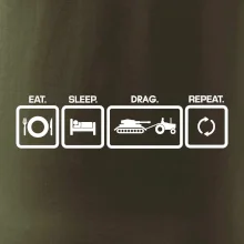 Eat sleep drag repeat