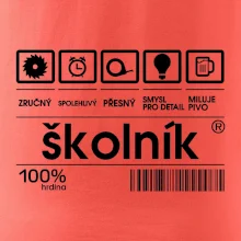 Čárový kód - Školník
