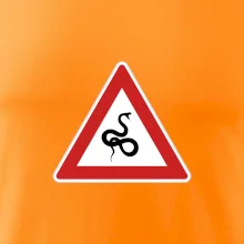 Dopravní značka - Pozor had