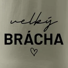 Velký brácha - nápis na prsou
