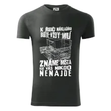 K řidiči náklaďáku buďte vždy milý