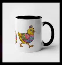 Evoluce vajíčka - velikonoce - slepice