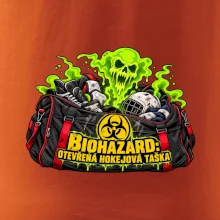 Biohazard otevřená hokejová taška