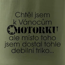 Chtěl jsem dostat motorku - Vánoce