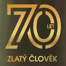 70 let zlatý člověk