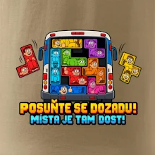 Posuňte se dozadu místa je tam dost