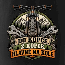 Do kopce z kopce hlavně na kole