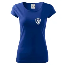 Český lev erb na prsu a na zádech