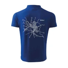 Černobílá mapa Blatná