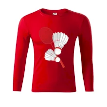 Badminton - pálka a košík