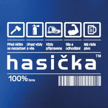 Čárový kód - Hasička Čárový kód - Hasička