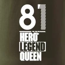Hero, Legend, Queen 1981