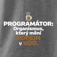 ROGRAMÁTOR Organismus, který mění kofein v kód