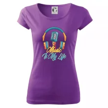 Music is my life sluchátka