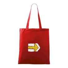 Párová turistická značka žlutá